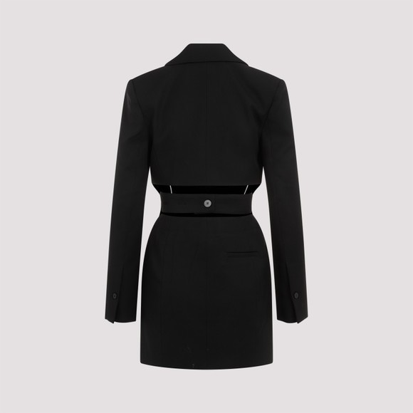 Jacquemus La Robe Bari Black Wool Mini Dress - NWT - Picture 4 of 5